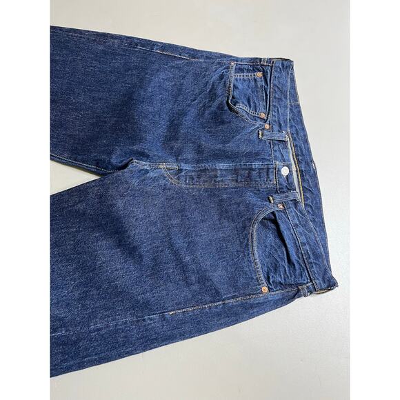 Levi’s 501XX Selvedge Jeans Button Fly Dark Wash Redline Denim Men 36x34 - Picture 12 of 16